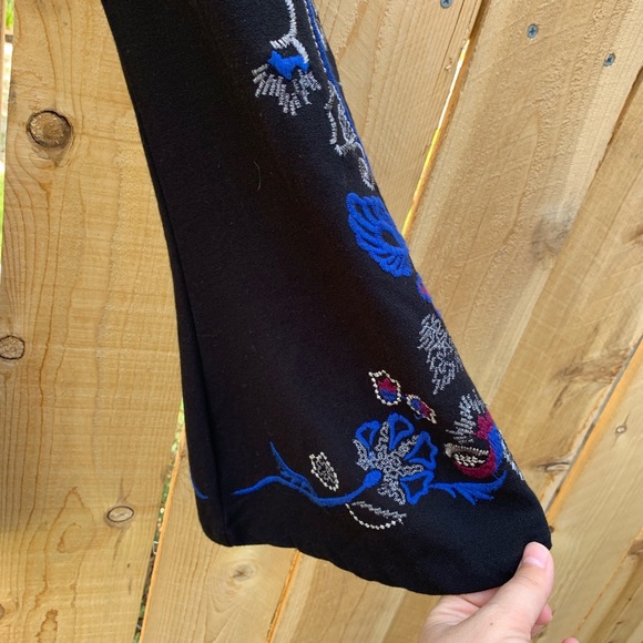 Free People NWT 4 Holiday Folk Flare Dress - Picture 5 of 8